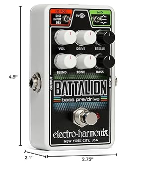 electro-harmonix BATTALION ベースプリアンプ　エレハモ Electro Harmonix エレハモ エフェクター Battalion ベース